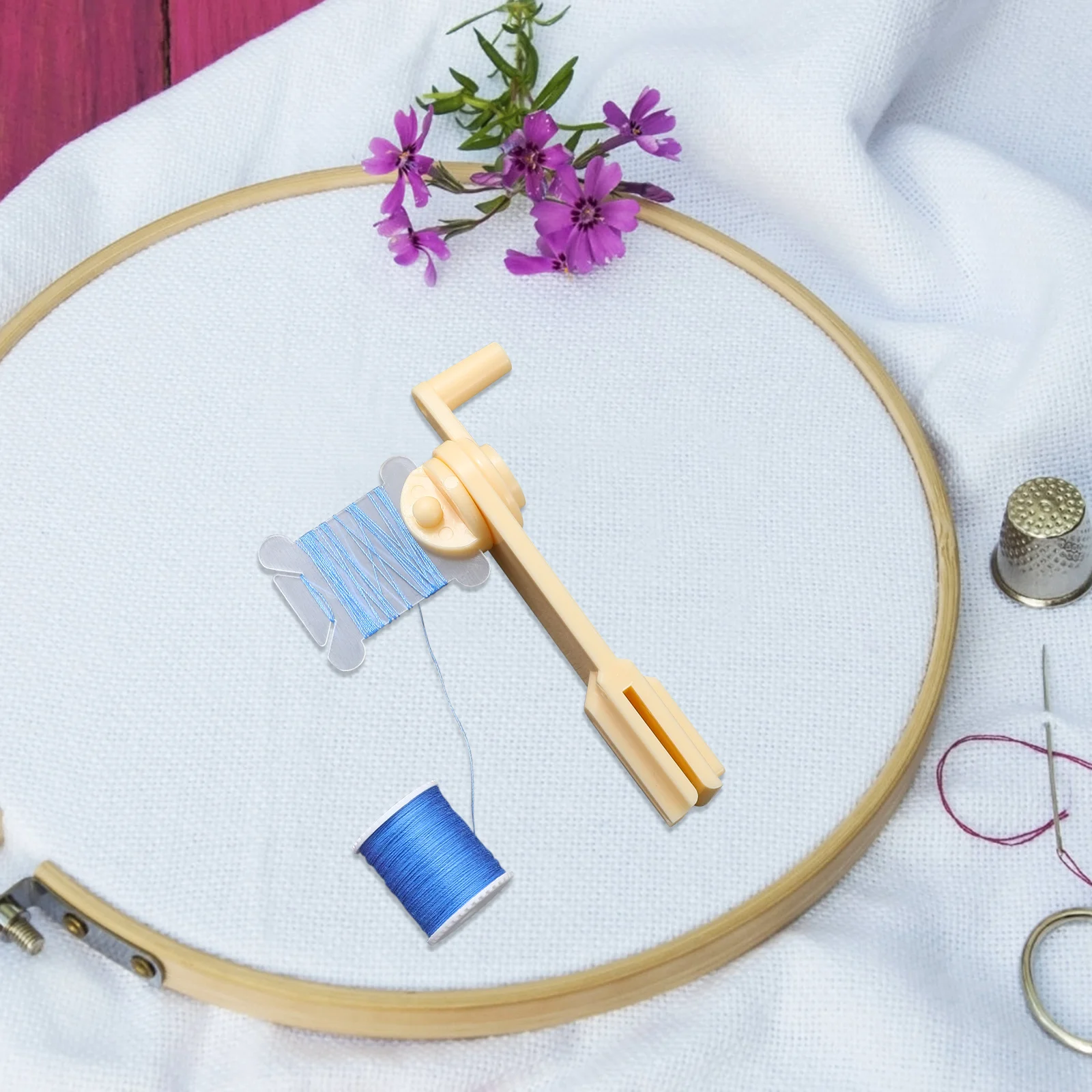 1 مجموعة 1 مجموعة من موضوع لف لوحات اللفاف المنظم ل عبر غرزة التطريز Diy بها بنفسك الخياطة حامل خيط بلاستيكي لوح التخزين