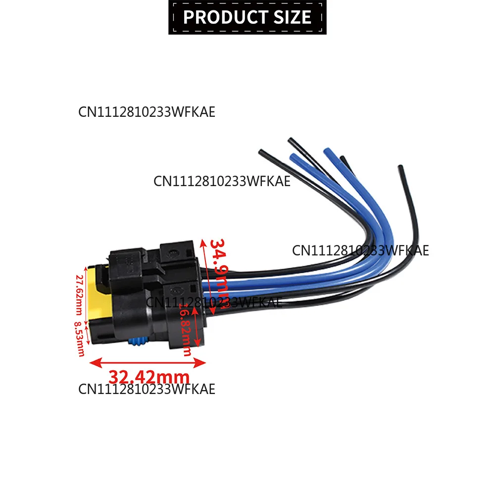 For Renault Clio Scenic Grand Megane cc Laguna Window Module Motor Wiring Harness connector 288887 440726 440746 440788