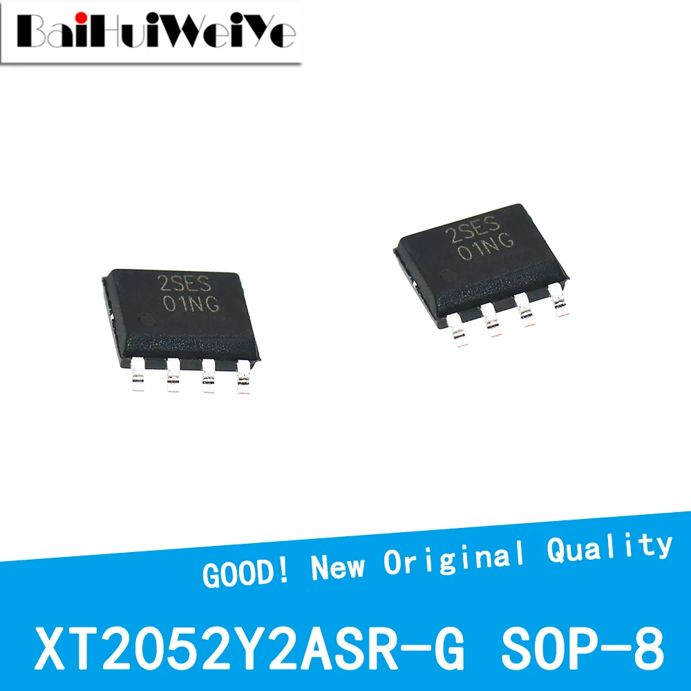 10 pz/lotto XT2052Y2ASR-G muslim2ses 01NG 2 ses01ng Chip di gestione della batteria SMD SOP-8 nuovo Chipset di buona qualità