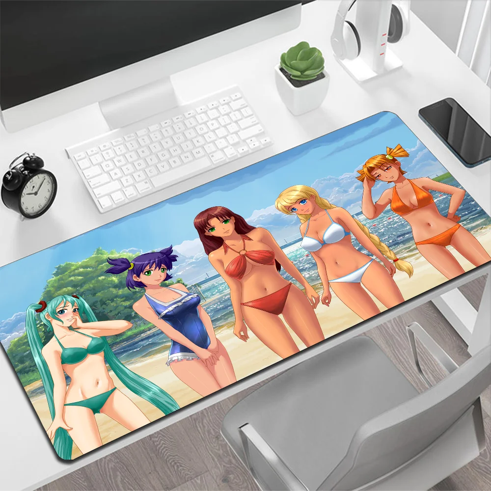 Everlasting Summer Large Mouse Pad Gaming Mouse Pad PC Gamer Computer Mouse Mat Big Mousepad XXL Keyboard Desk Mat Mause Pad