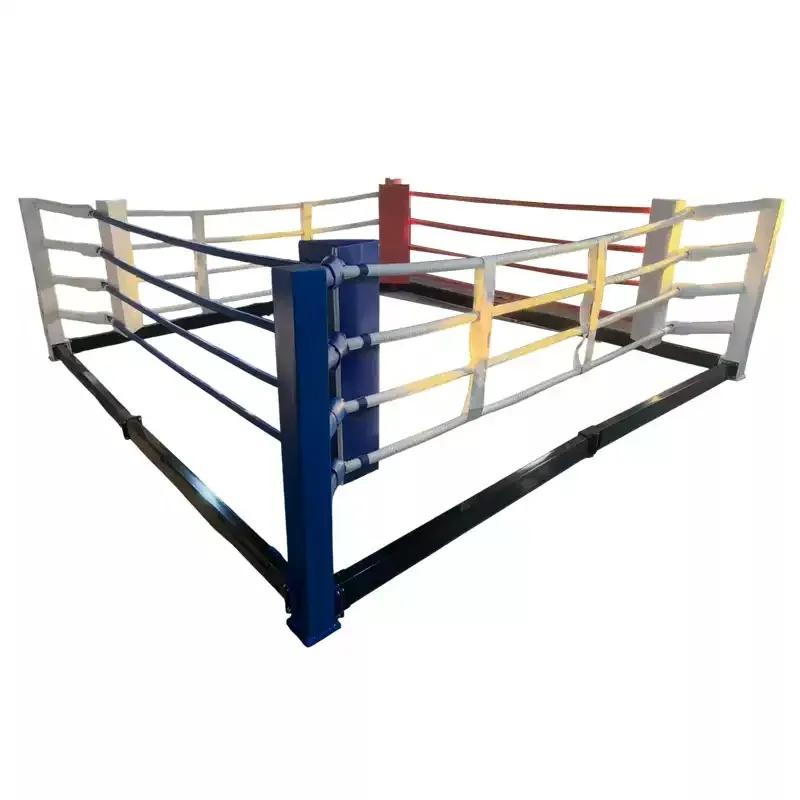 Foldable boxing ring, easy to install, space-saving, quick storage, high load-bearing movable ring