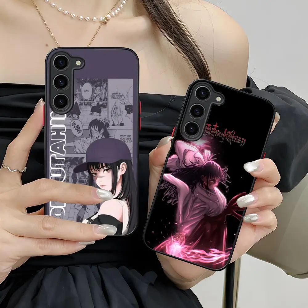 JJK Utahime Iori Phone Case for Samsung Galaxy S26 S25 S24 S23 S22 S21 Plus FE Ultra Skin Feel Shockproof Cover