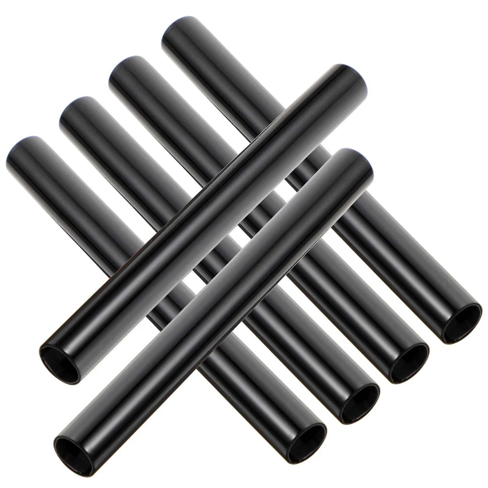 

6pcs Manicure Lightproof Sealing Art Covers Durable Acrylic Toppers Sleeves Protective Caps Nail Brush Covers Sealed Pen Caps
