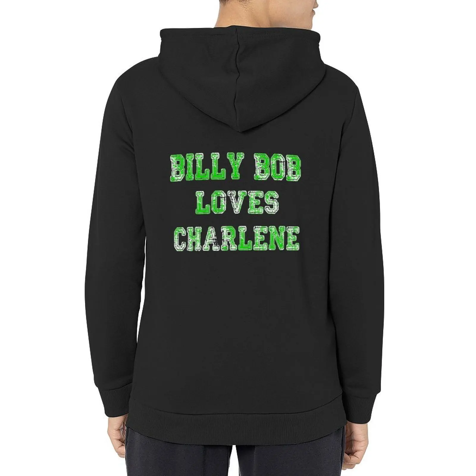 

Billy Bob Loves Charlene Hoodie autumn korean style clothes anime clothes men clothing autumn hoodie