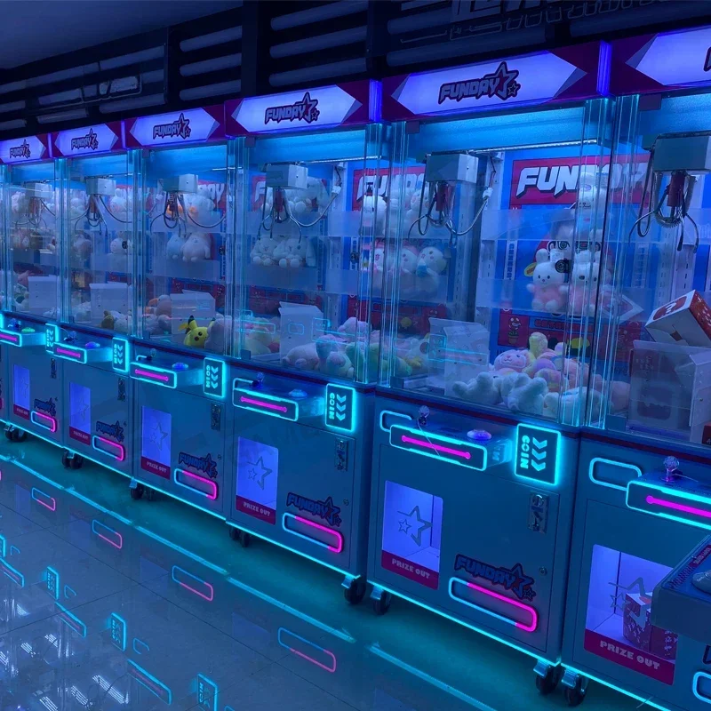 

Дешевая цена Claw Grabber Аркадный игровой автомат Монетный толкатель для монет Claw Crane Machine