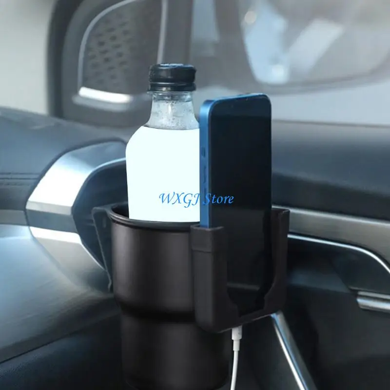 

37JE Universal Car Vent Drink Holders Phone Stand Multiple Function for Travel
