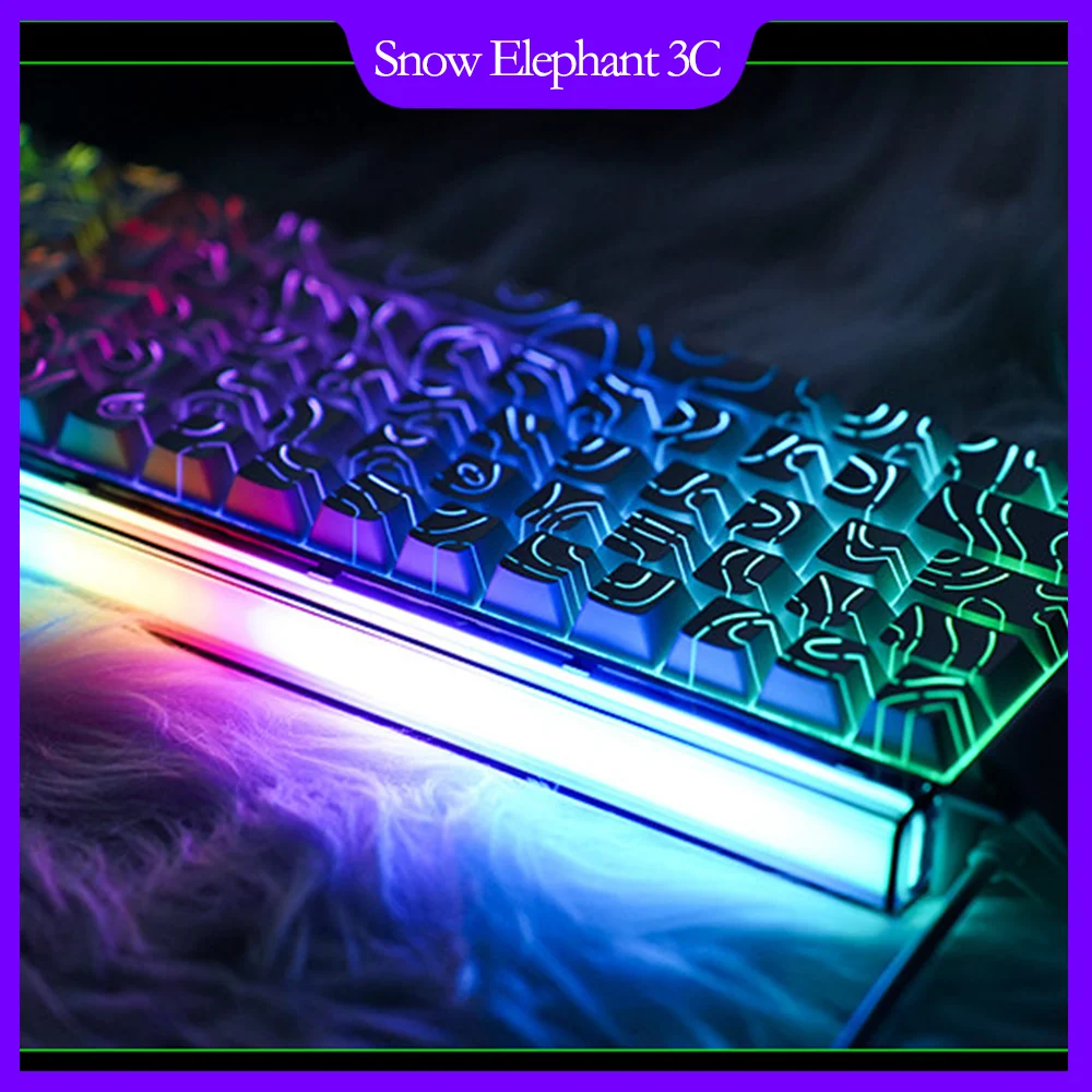 WEIKAV AIR68 Magnetic Switch Gaming Keyboard 8K Polling Rate 0.01mm RT Precision 0.125ms Response Delay For PC Valorant Gamers