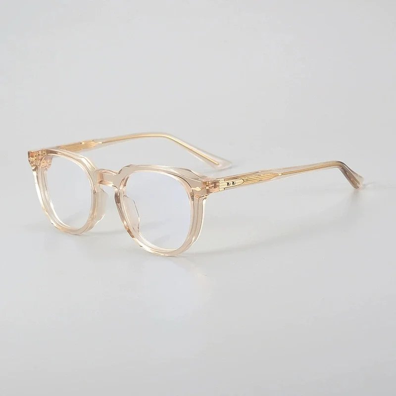 Belight оптическая толстая винтажная овальная форма ручной работы красочная ацетатная оправа для очков в стиле ретро линзы по рецепту PD03