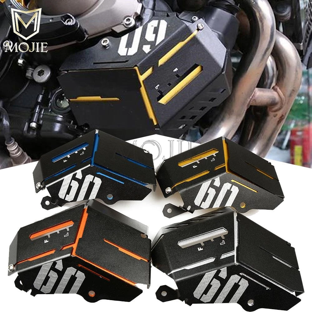 

For Yamaha TRACER 9 GT 2022 2023 2024 Motorcycle Radiator Water Cooling Tank Reservoir Bezel Side Protection Cover Guard