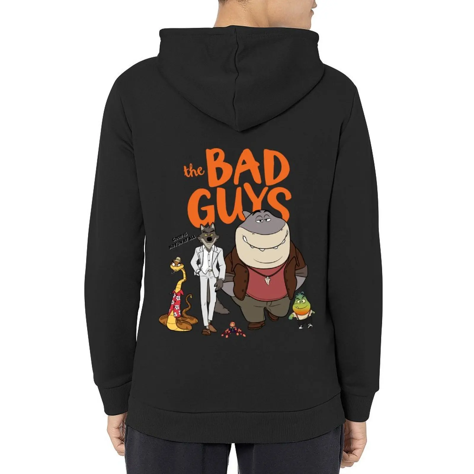 

The Bad Guys 2022 Film Moie 2 Hoodie hooded shirt autumn men's winter sweater men clothing pullover hoodies