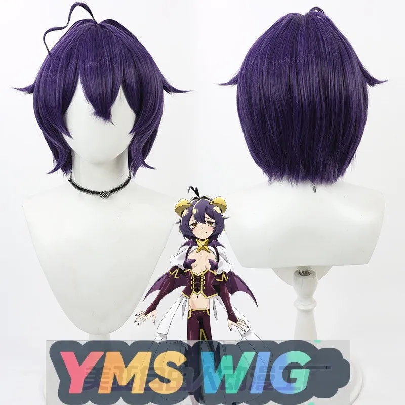 

【YMS WIG】Longing To Become A Magical Girl Hinata Kanzaki Cosplay Wig Hinata Yu Tian Na Deep Purple