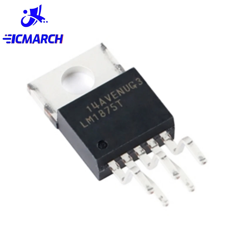 

10PCS LM1875 LM1875T TO-220-5 20W Audio Power Amplifier New Good Quality Chipset