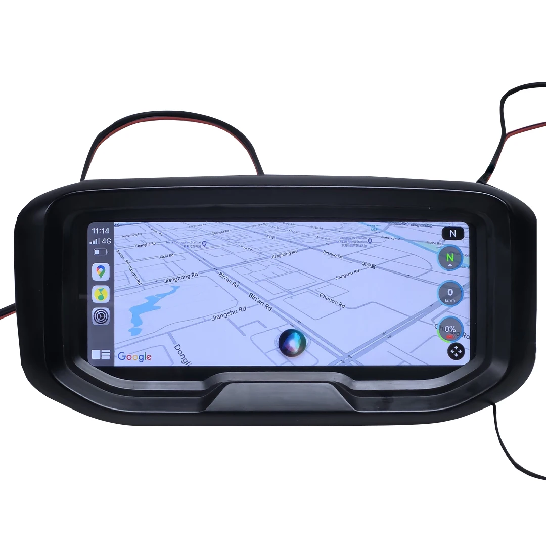 2024 Advanced CarPlay 6.86 Inch TFT Motorcycle Speedometer with CAN One-line Protocol for Fardriver | Dirt Bike/Escooter