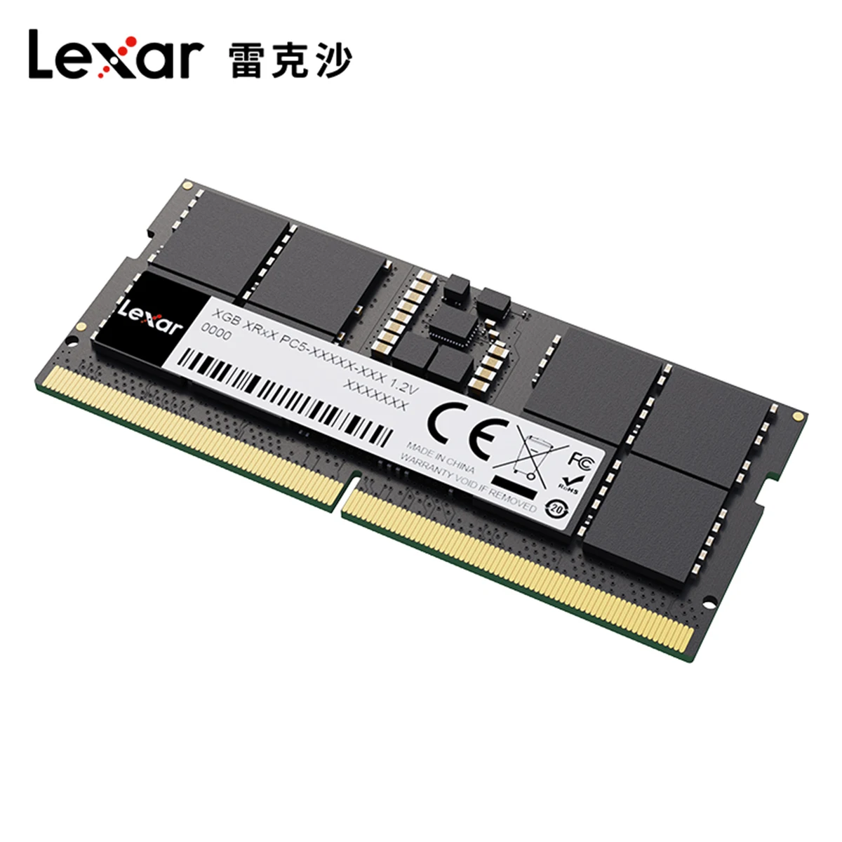 Lexar  Memoria Ram DDR5 Notebook 5600mhz Ram Memory 16GB RAM Memory DDR5 SODIMM RAMs for Laptops