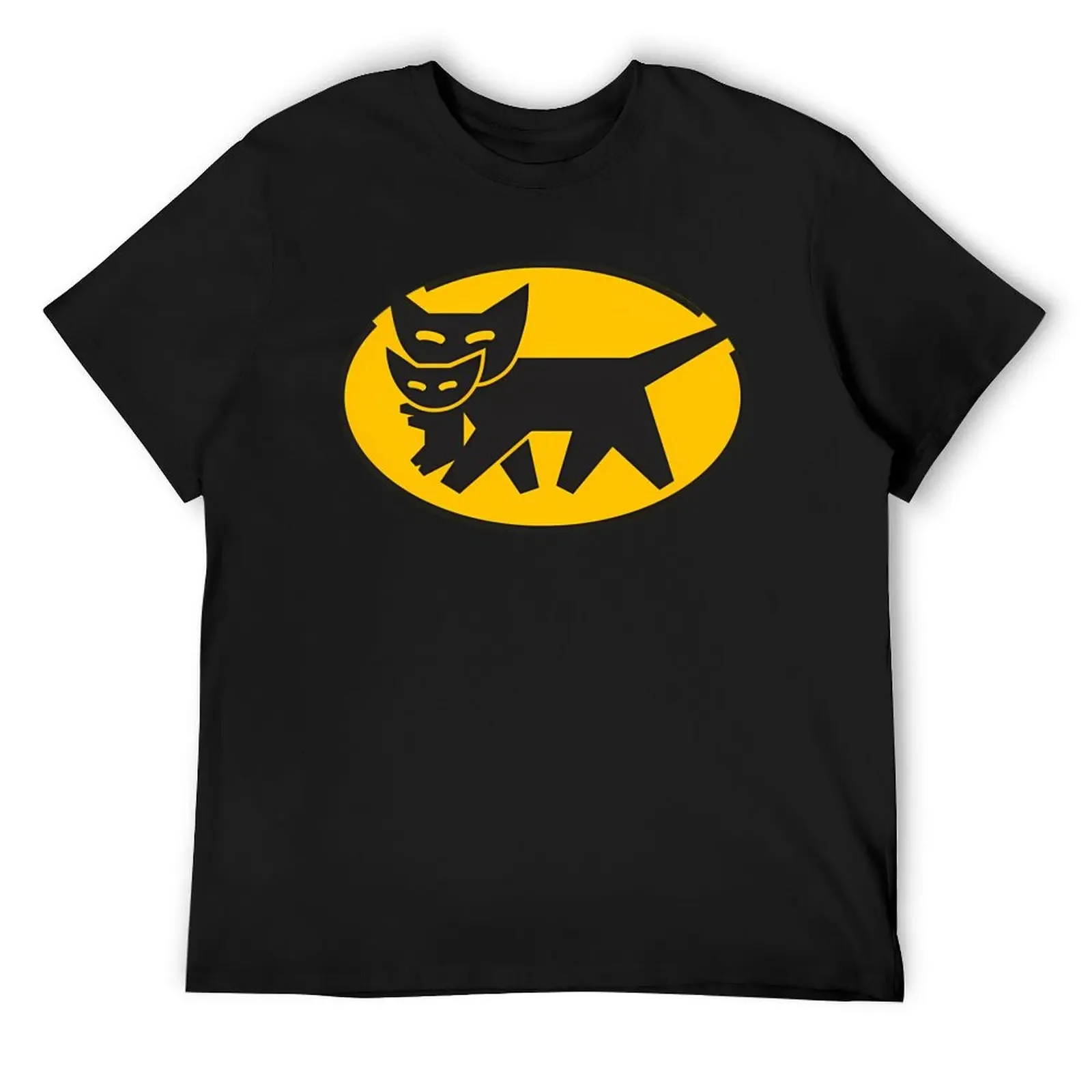 Yamato Transport Kuroneko Logo () camiseta rapero camisetas gráficas anime camisetas niños blancos hombres camiseta