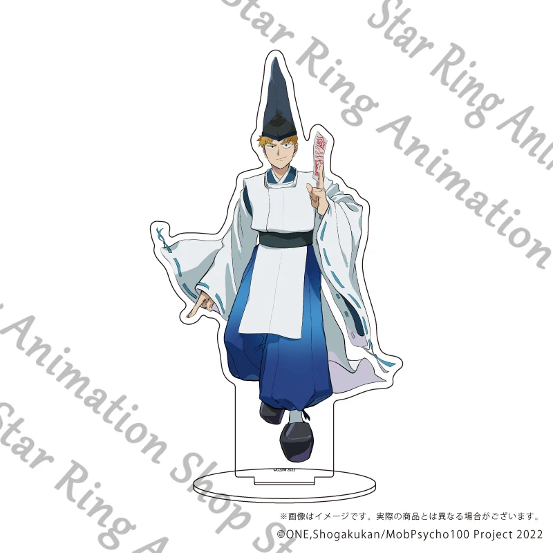 

Genuine Mob Psycho 100 Mobu Saiko Hyaku Anime Acrylic Laser Standing Sign Indicative Board Gift Cospaly Cartoon Decorate