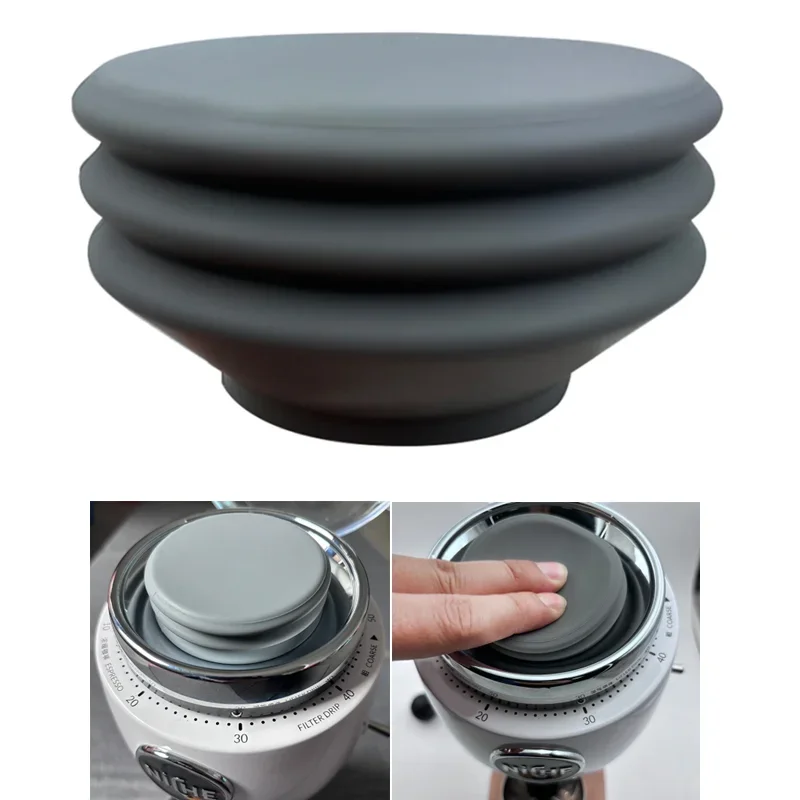 Silicone Bellows For Niche Zero Niche Duo Coffee Grinder Hopper Bellows Cleaning Tools Espresso Coffee Grinder Blowing Bellows