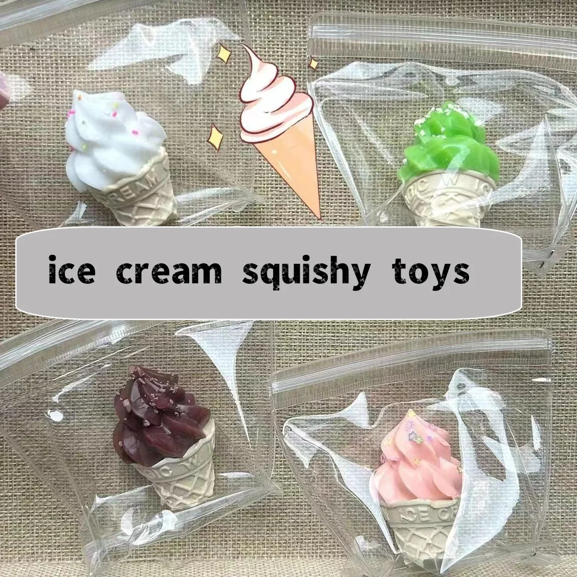 Silicone Sensory Stress Relif Toys for Adults and Kids Fidget Squishy Toys Squeeze Sensory Toy for Kids Decompression Toy