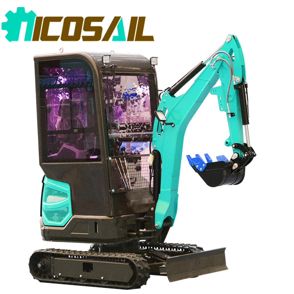 

Free delivery of EPA certified small excavators tracked hydraulic buckets and small micro excavators for sale