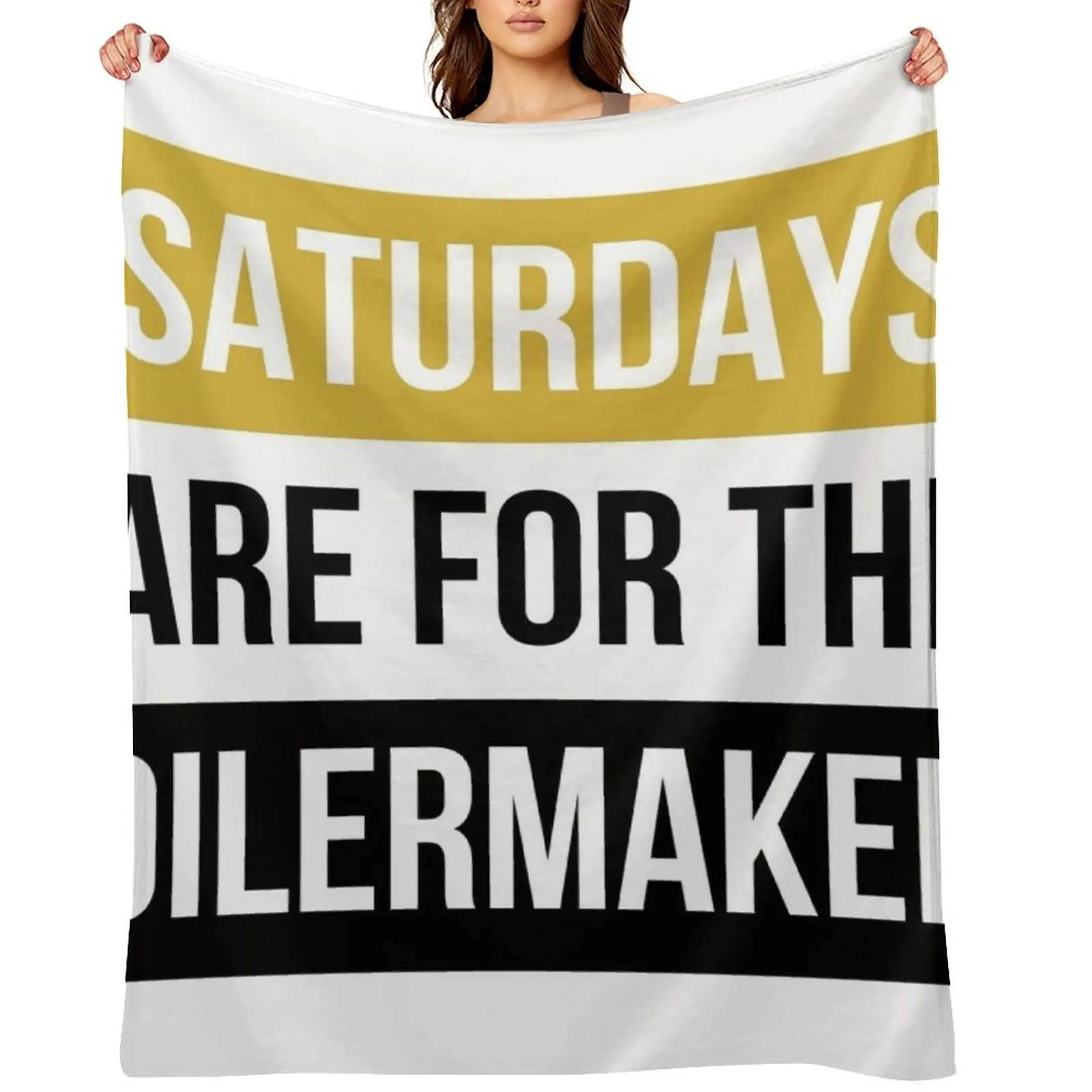 

Purdue sticker Throw Blanket Moving blankets and throws Soft Big Summer Blankets