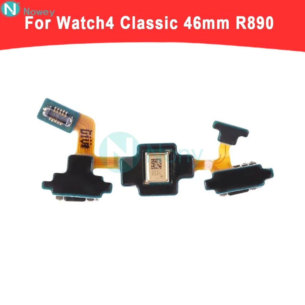 Nowey R890 Flex For Samsung Galaxy Watch 4 Classic 46mm SM-R890 Smart Watch Power Return Flex Button Switch key Parts