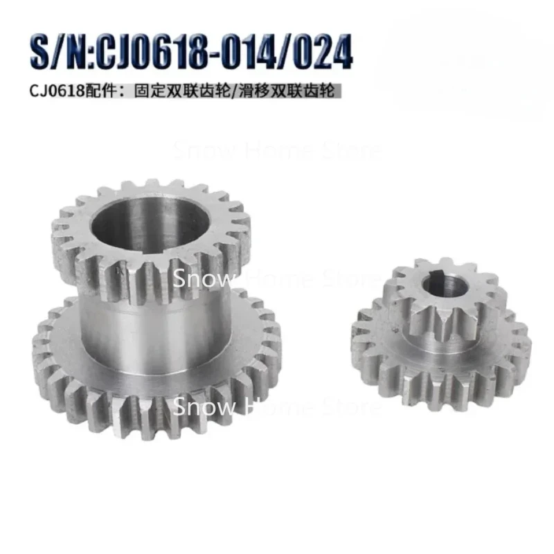 CJ0618 Metric&Imperial Metal Gears/Main Shaft Gear/Feed Gear /synchronous Wheel Metal Gear Mini Lathe Spares Accessories