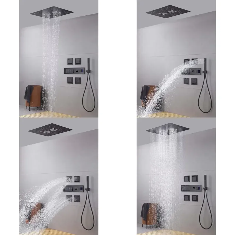 Bathroom Shower System Digital Shower Faucet Ceiling Shower Set