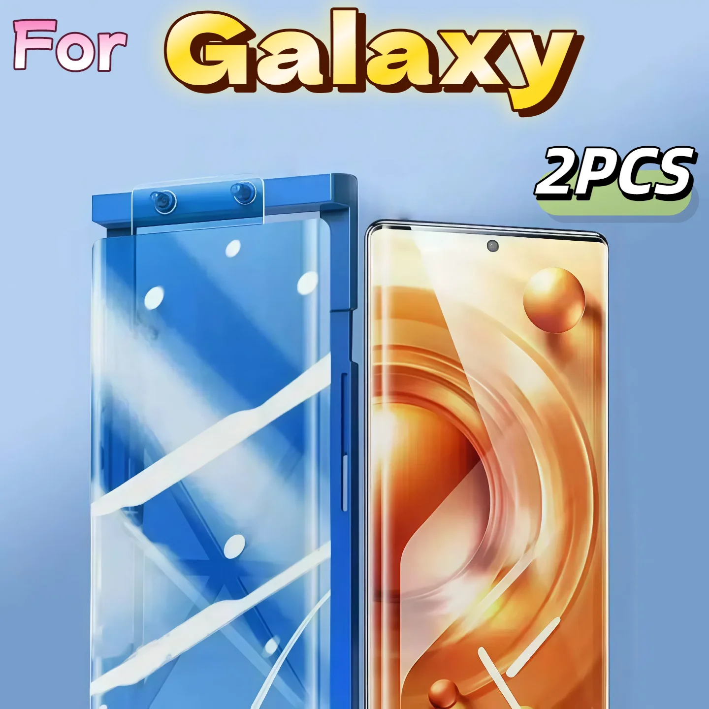 

Защитная пленка для мобильного экрана Galaxy S25 S24 S23 plus Ultra, 2 шт., защита из закаленного стекла