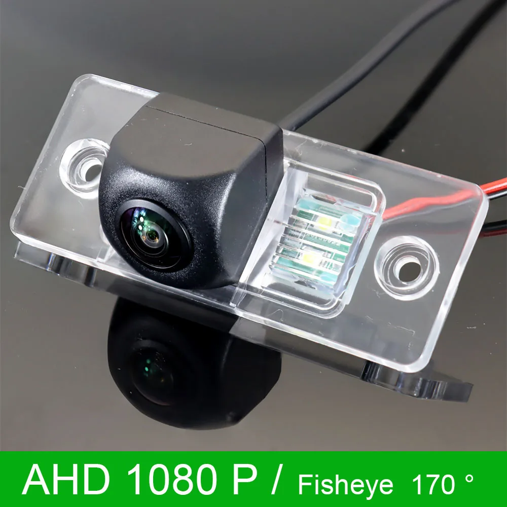 Para VW Jetta Bora Golf 4 5 MK4 MK5 variante Polo 9N 9N3 GLi Sagitar Vento Tiguan Touareg AHD 1080P 170 °   Cámara de visión trasera FishEye