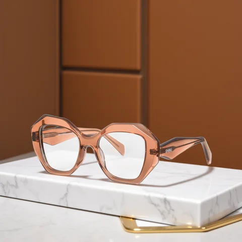 Occhiali da lettura donna montatura in acetato per donna occhiali da vista multifocali vicini e lontani occhiali da vista miopia di lusso personalizzati