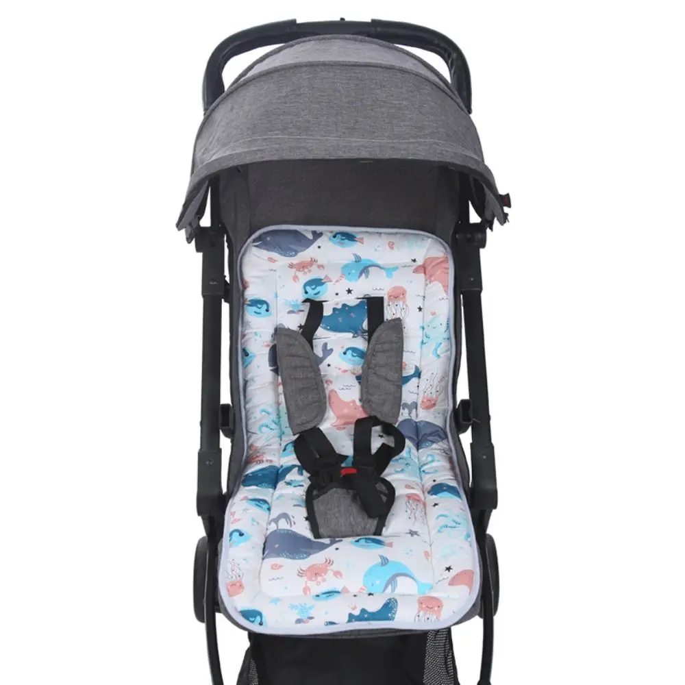 Caldo portatile all\'aperto cotone inverno cartone animato animale passeggino tappetino accessori per passeggino cuscino per bambini passeggino