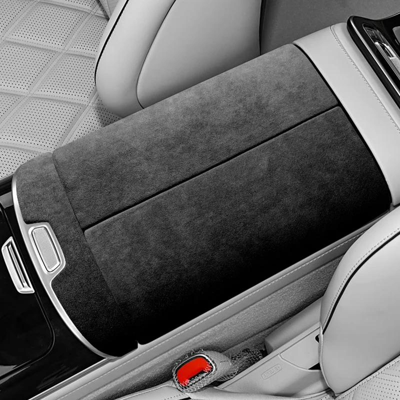 

Made of Alcantara For Mercedes W223 S-Class Maybach Seat Armrest Boot Cover Trim Sticker Interior Performance Tuning Accessories