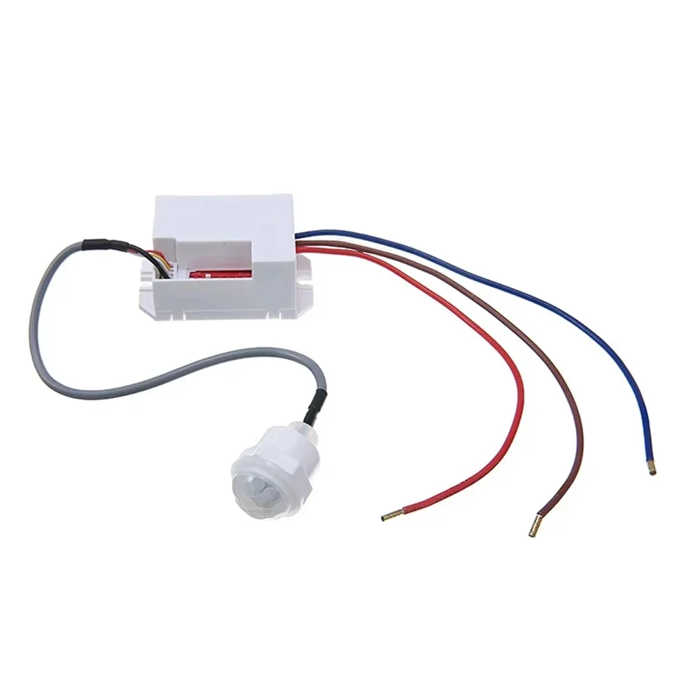 

Light Switch PIR Sensor Detector Mini Recessed Motion Occupancy Rest Dips 6m 800W Adjustable IP20 220-240V/AC Home