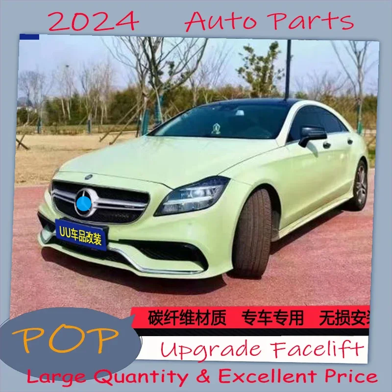 Suitable For Mercedes Benz Cls Modified Cls63amg With Rear Bumper Surrounding Front Lip Side Skirts