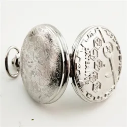 New Fashionable Style Antique Vintage Quartz Pocket Watch Round Case Pendant Necklace Chain Exquisite Clock For Men Women Gifts