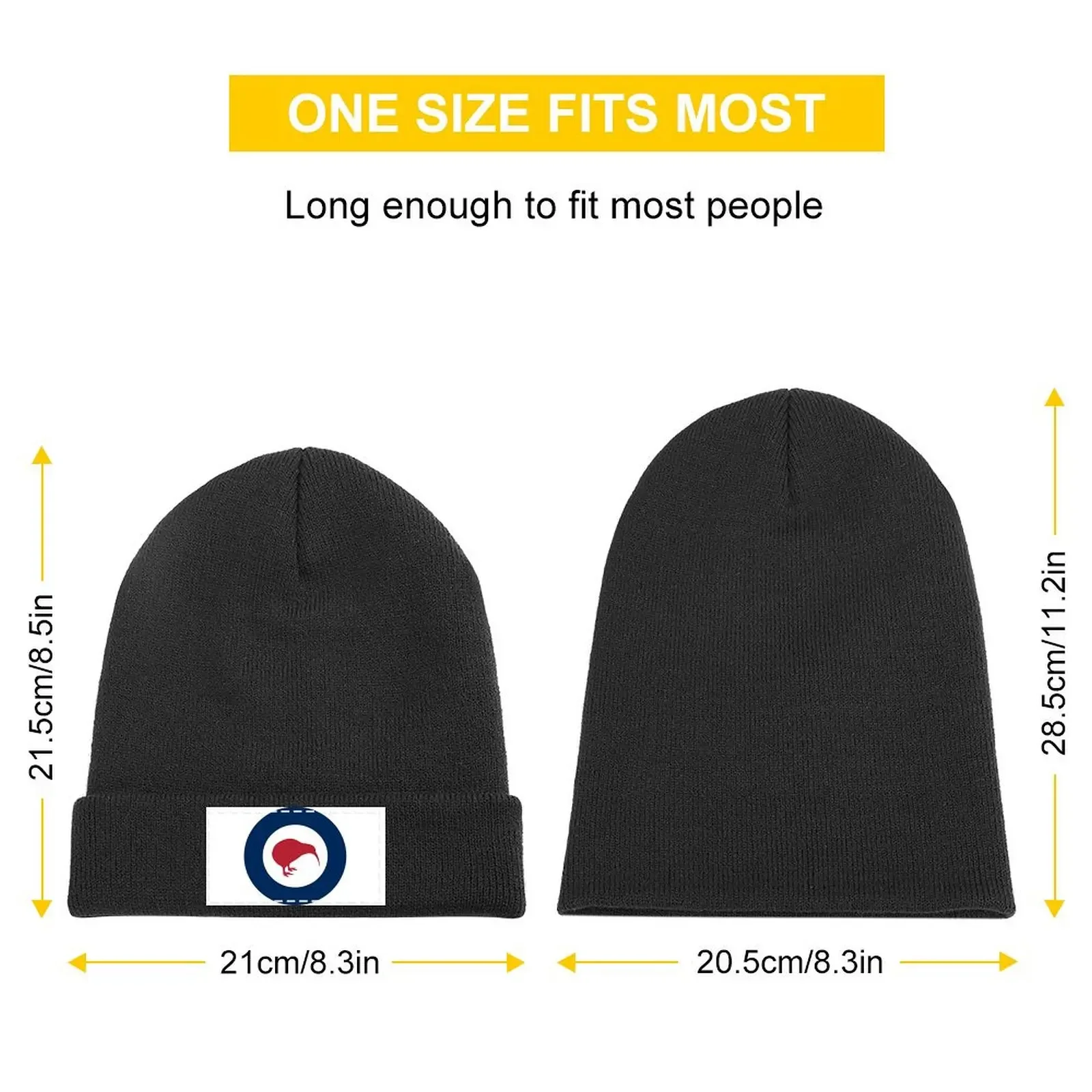 ROYAL NEW ZEALAND AIR FORCE ROUNDEL Knitted Cap fishing hat Anime Golf Men Women's