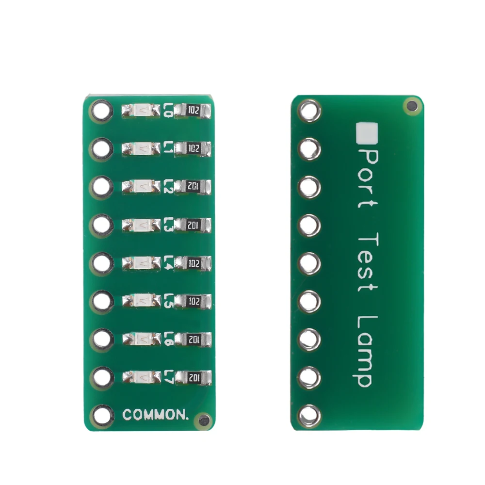 8-segment LED-poort Testlichtindicator Running Light Module Vloeiende lichtmodule Rood/groen/blauw