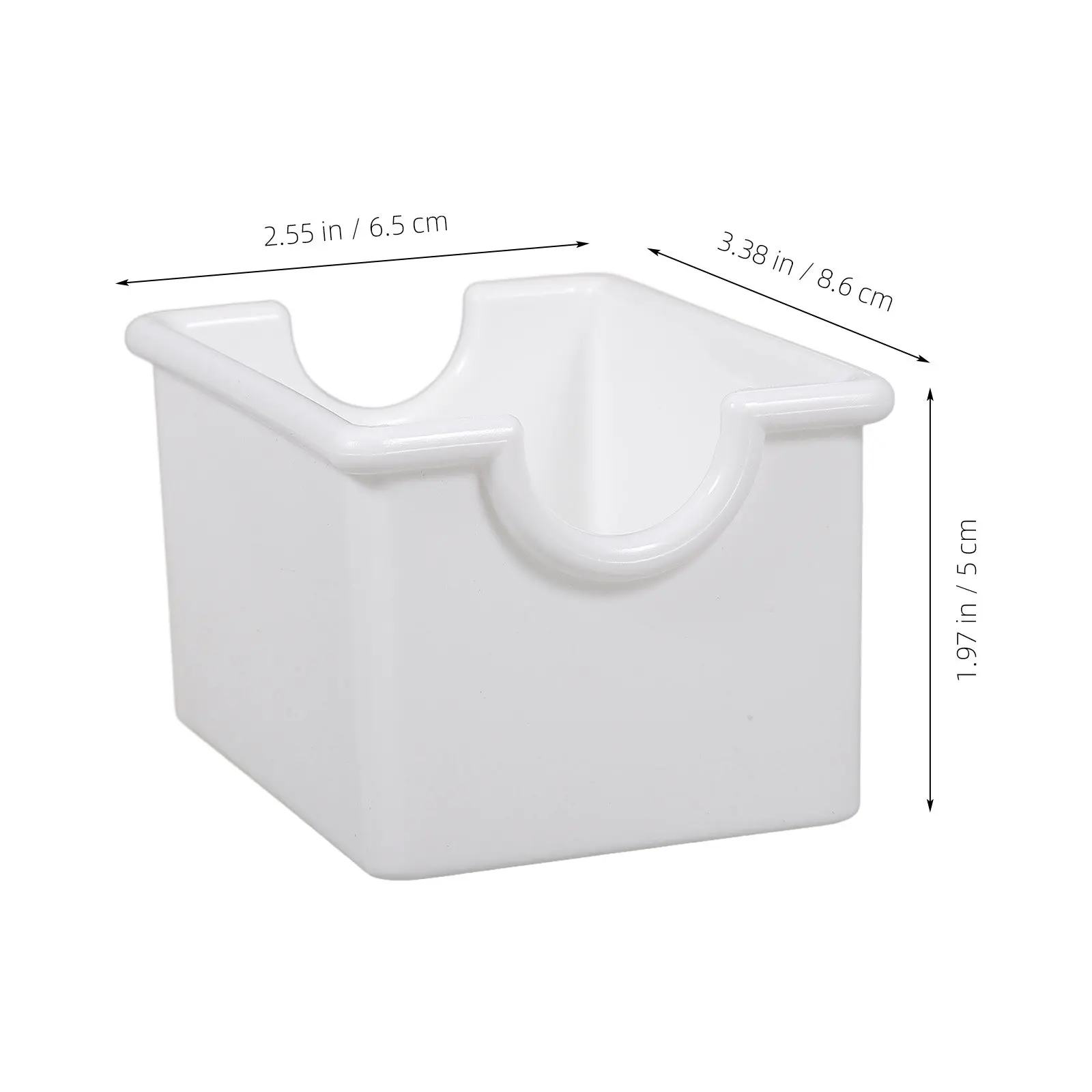 Simple Tea Bag Holder Storage Box Desktop Sugar Packet Organizer Coffee Storage Container Tea Bag Organizer Coffee Holder