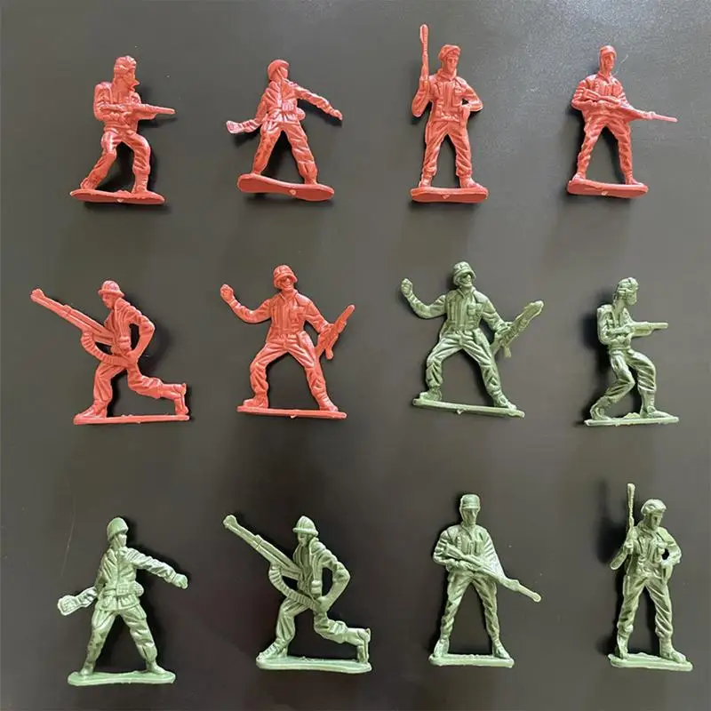 Soldier Toy Classic Soldier Men Toys Figure Models 50pcs Interactive Soldiers Figures Models Soldier Toy Action Figures For Desk