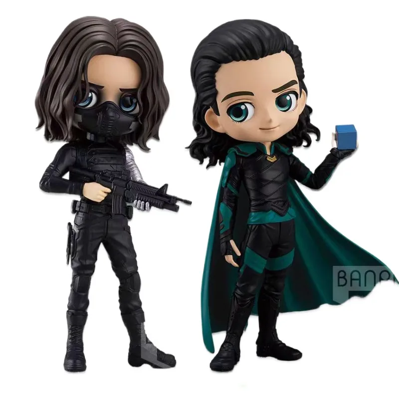 

Оригинальная серия Qposket Marvel Loki/Bucky Barnes Q, человеческая фигурка, игрушка, декоративная статуя