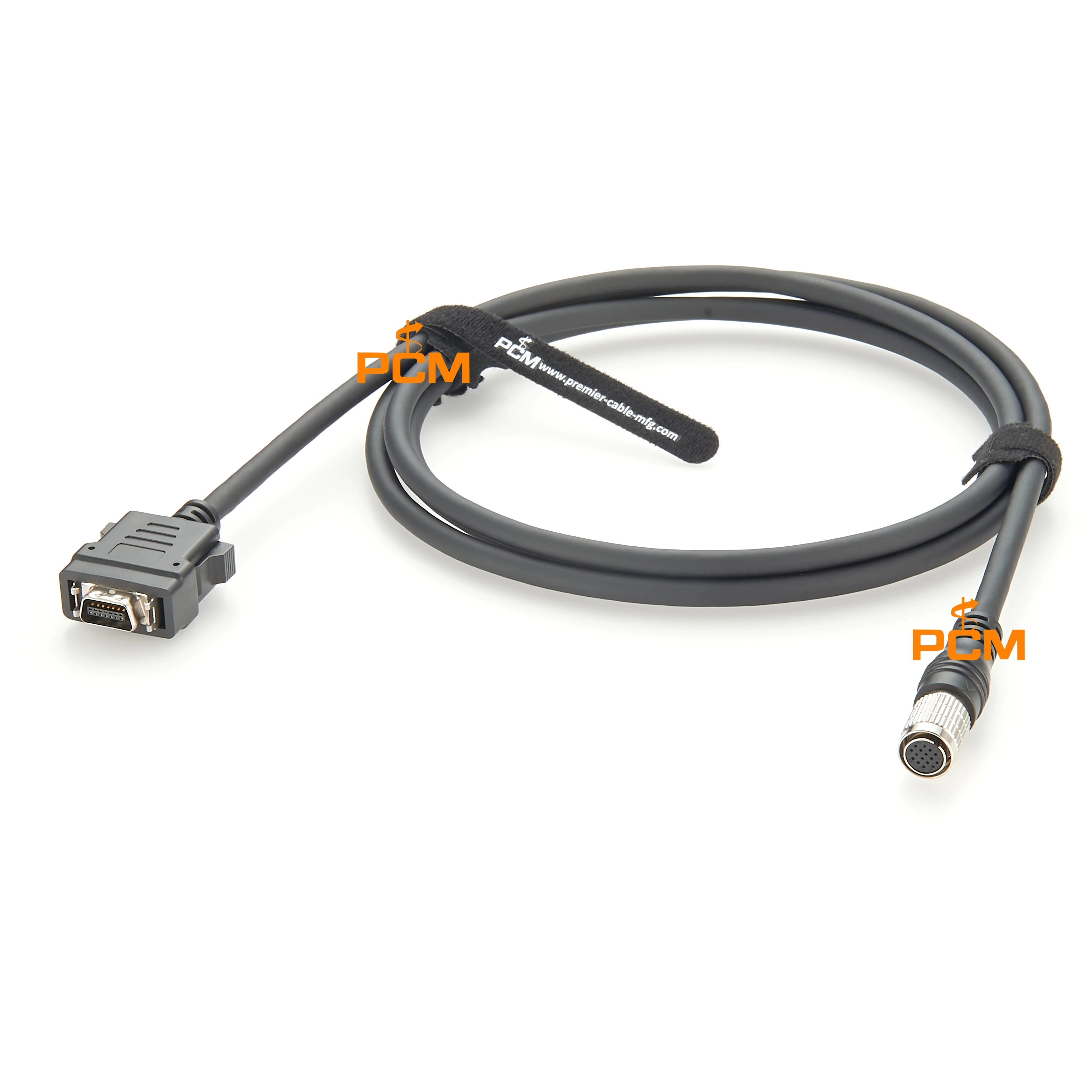 Hirose 16-poliger HR25-9TP-16S Rundsteckverbinder zu HPCN 14-poligem Steckerkabel Industrielles Bildverarbeitungssystem Keyence CCD-Sensor – Detail 4