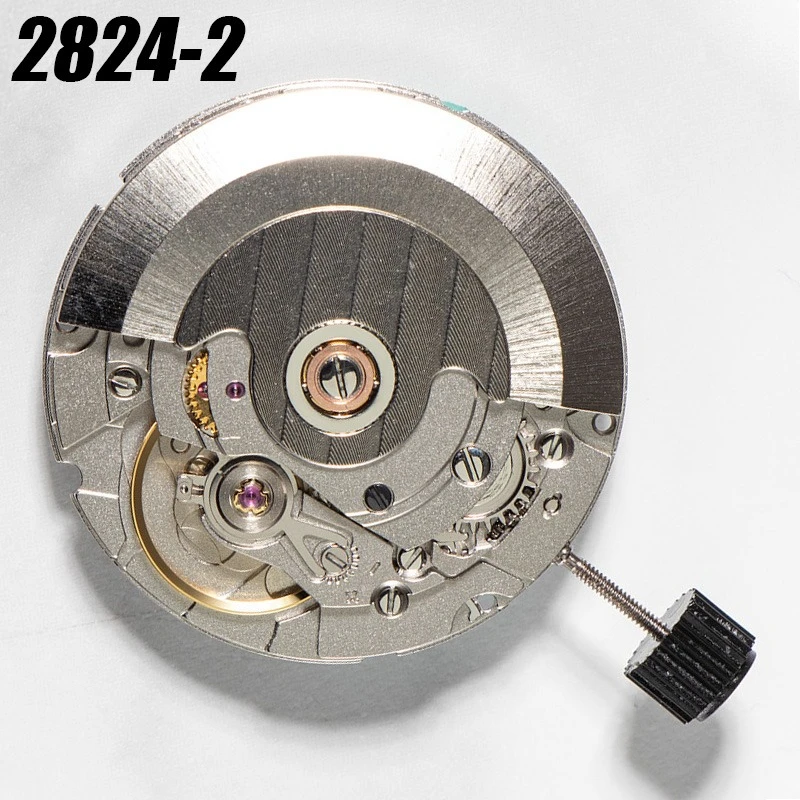 

Высокоточный автоматический механизм Top Clone 2824 для замены механизма ETA 2824, с функцией даты, 25 шарикоподшипников