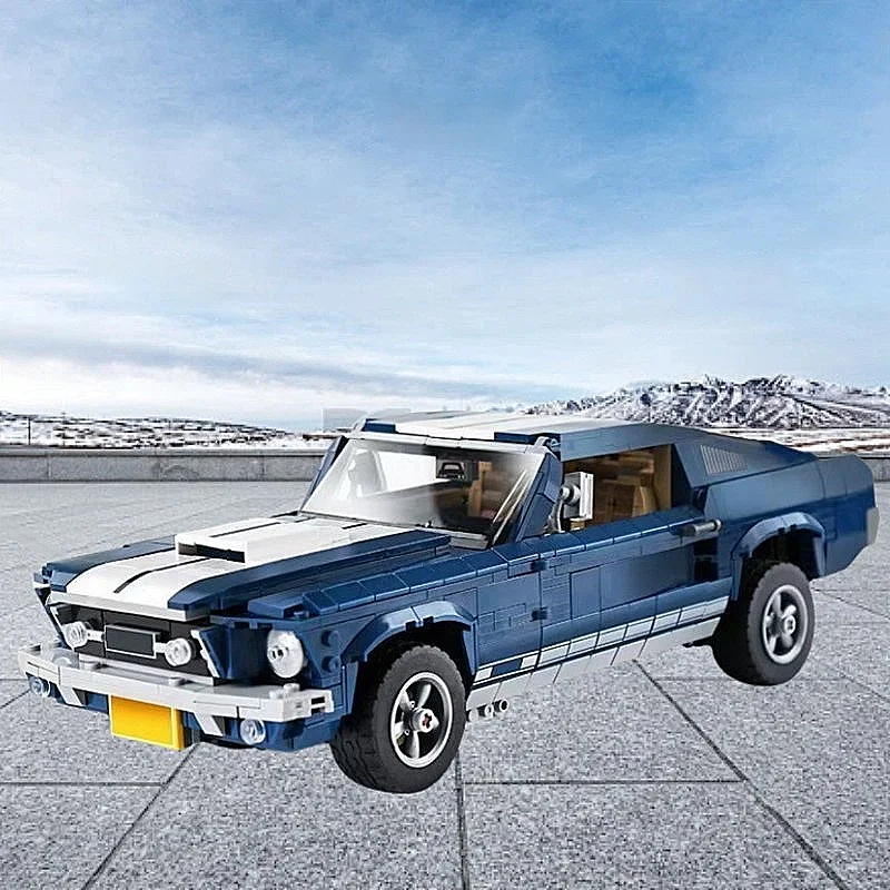 1648 قطعة خبير الابتكار فورد سيارة سباق رياضية نموذج اللبنات الطوب لتقوم بها بنفسك لعب للأطفال البالغين هدايا عيد الميلاد