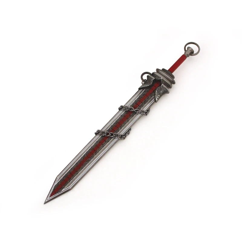 The Legend of Qin Shengqi Jueque Sword weapons Model Anime peripheral Cosplay Props Melee knife Metal Craft Ornament Boy's Gifts