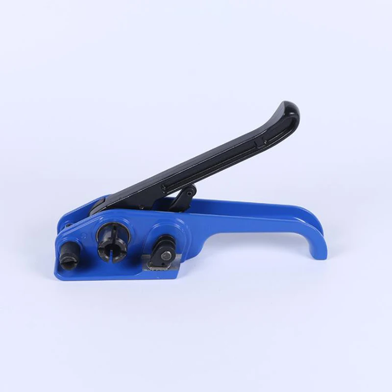 

Packaging tool set, manual plastic steel tensioner and sealing tool for packaging machine