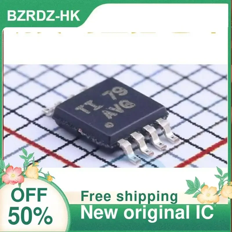 10PCS TLV272IDGKR AVG MSOP-8  New original IC Operational amplifier chip