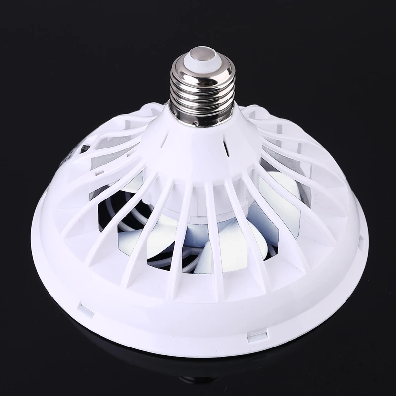 10W LED Lamp Ceiling Fan Light AC85V-265V Wide for Home Office Bedroom Kitchen E27 LED Fan Lamp with B22 Adapter