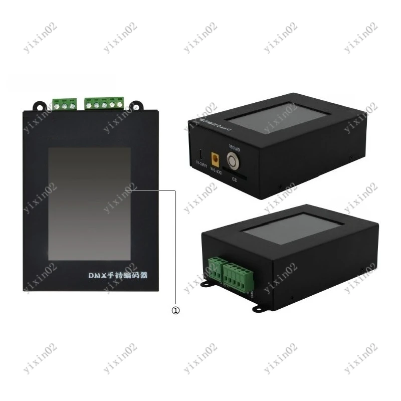 Stage Light DMX Programmer, Handheld Portable Encoder Writing Controller for DJ Party