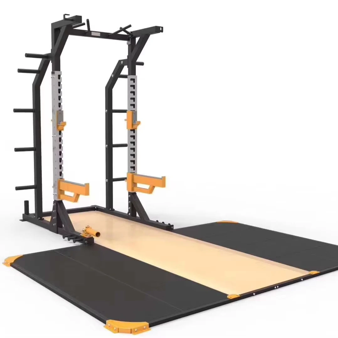 

China Gym Equipment Commercial Use Body Building Weightlifting Functional Trainer Strength Training Squat Rack