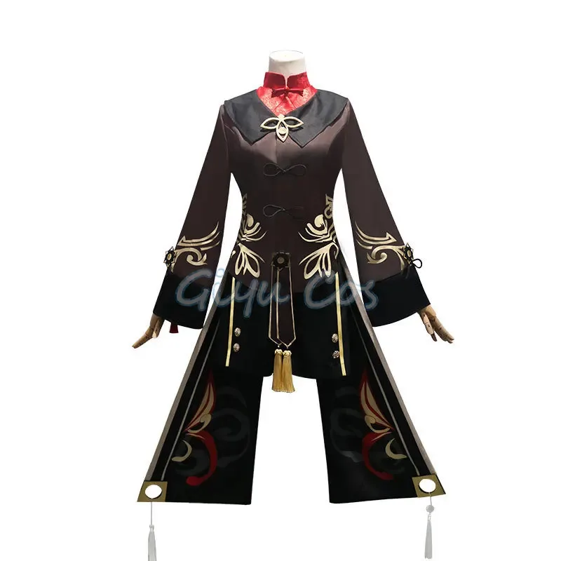 Genshin Impact Hutao Costume Cosplay Scarpe Uniforme Costumi di Halloween in Stile Cinese per Donne Gioco Hu Tao